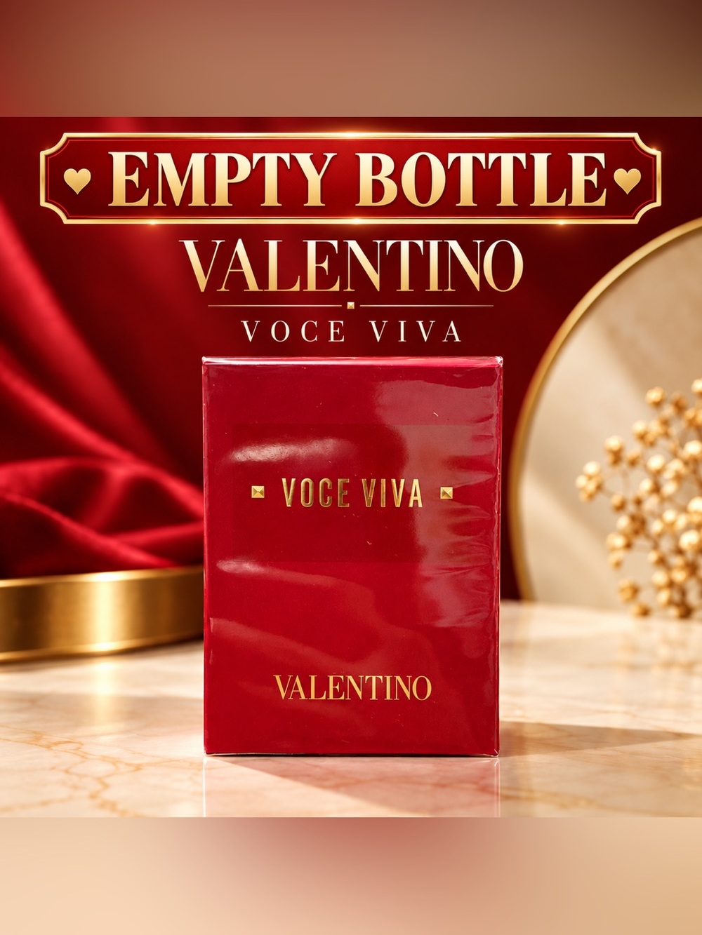 Empty Bottle- Valentino Voce Viva